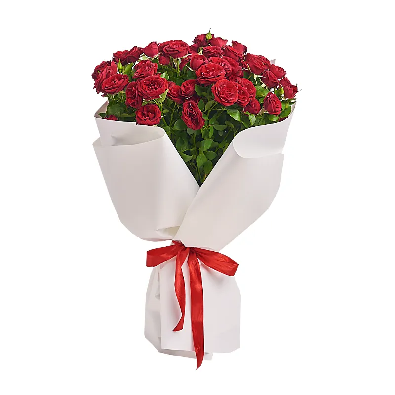 Букет из 19 кустовых роз